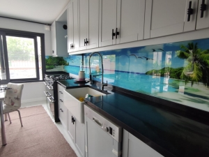 Resimli mutfak tezgah aras� modelleri