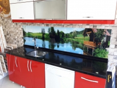 Resimli mutfak tezgah aras� modelleri