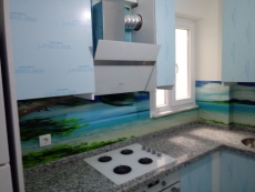 Resimli mutfak tezgah aras� modelleri