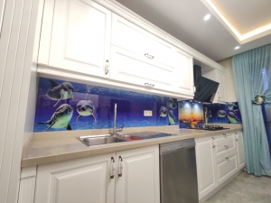 Resimli mutfak tezgah aras� modelleri