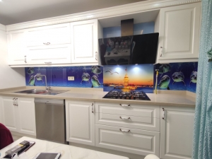 Resimli mutfak tezgah aras� modelleri