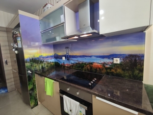 Resimli mutfak tezgah aras� modelleri