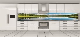 Mutfak Tezgah Aras� Cam Paneli Neden Kullanmal�y�m?